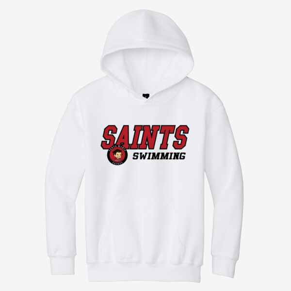 Santa Maria Saints Swimming Youth Heavy Blend Hooded Sweatshirt Thumbnail