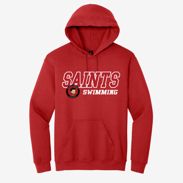 Santa Maria Saints Swimming Heavy Blend Hooded Sweatshirt Thumbnail