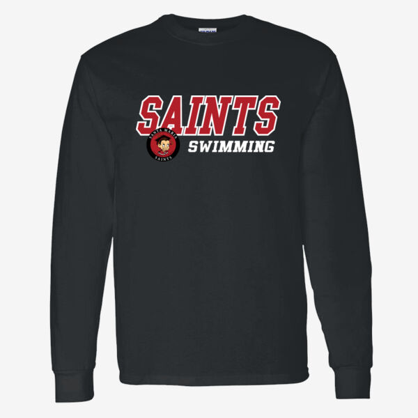 Santa Maria Saints Swimming Heavy Cotton 100% Cotton Long Sleeve T Shirt Thumbnail